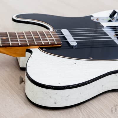 Fender Custom Shop 1963 Telecaster Custom Relic Olympic White w/ Twisted Tele, Seymour Duncan Little '59 image 6