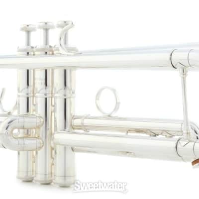 Yamaha YTR-8335LAIIS Custom Professional Bb Trumpet - Silver Plated (YTR8335LAIISd2) image 2