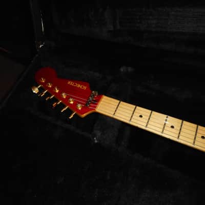 Schecter ST-1 Dream Machine 1983- Trans Red w/matching headstock 7.15 LBS image 17