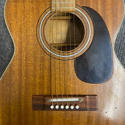 HARMONY VINTAGE GUITAR H+ NICE H6365 1970s - DARK image 8