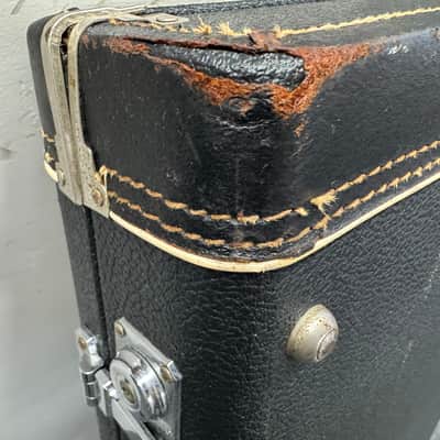 Fender Stratocaster Telecaster Case Vintage Tail Logo 1968-1975 - Black image 14