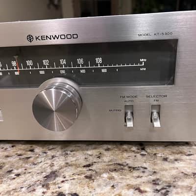 Kenwood KT-5300 Tuner 1976-1979 - silver (Cleaned,Tested) image 1