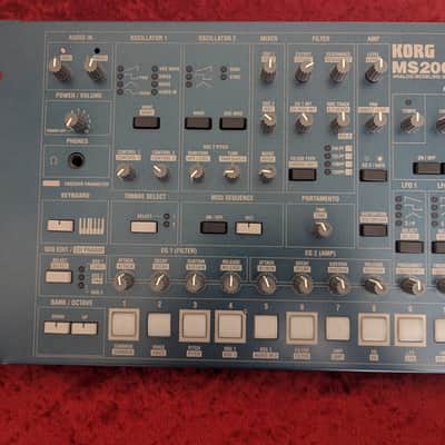 Korg MS2000R 2000s - Blue Rackmount Analog Modeling Synthesizer Synth image 11