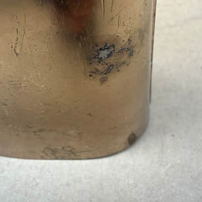 Ludwig Chicago Vintage Cowbell – For Parts / Restoration – Poor Condition image 3