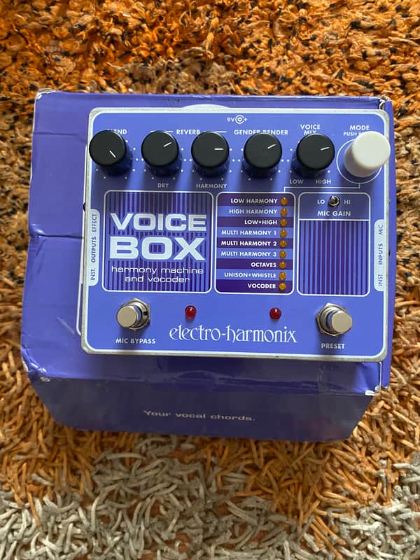 Electro-Harmonix Voice Box Harmony Machine & Vocoder 2009 - Present - Purple / Black image 1