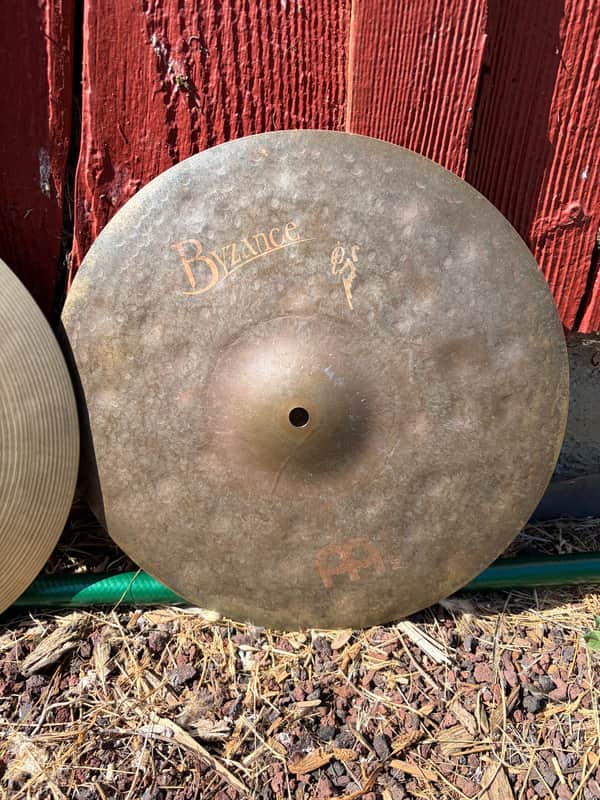Meinl 14" Byzance Sand Hi-Hat (Pair) image 1