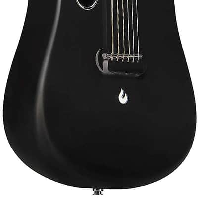 LAVA Music LAVA ME 2 Carbon Fiber Guitar, Black W/ built in effects/speaker "Authorized Dealer" image 2