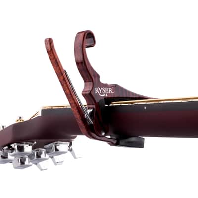 Kyser KGCRWA Rosewood Capo for Classical Guitar image 2