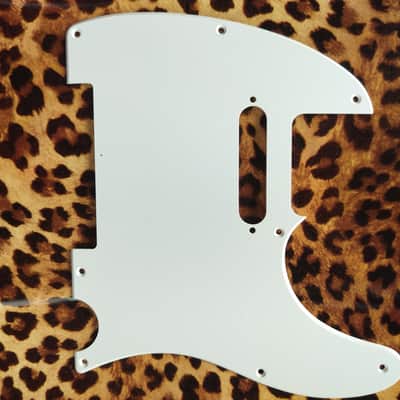 Fender Squire Telecaster pickguard- White image 1