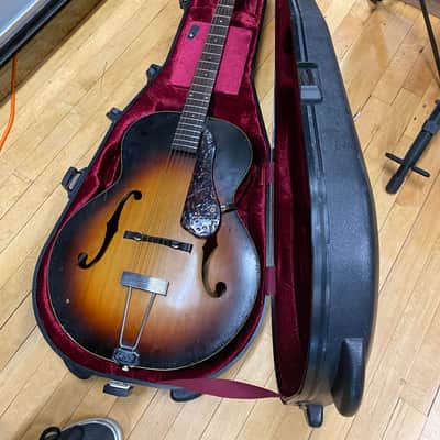 Vintage 1951-1952 Gretsch New Yorker Archtop Acoustic Guitar