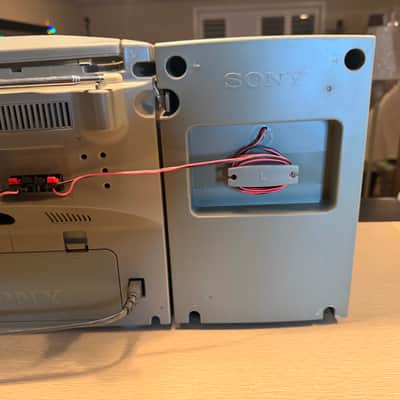 Sony CFD-Z550 CD/Cassette Boombox – Tested & Fully Functional Cassette And Cd✅ image 10