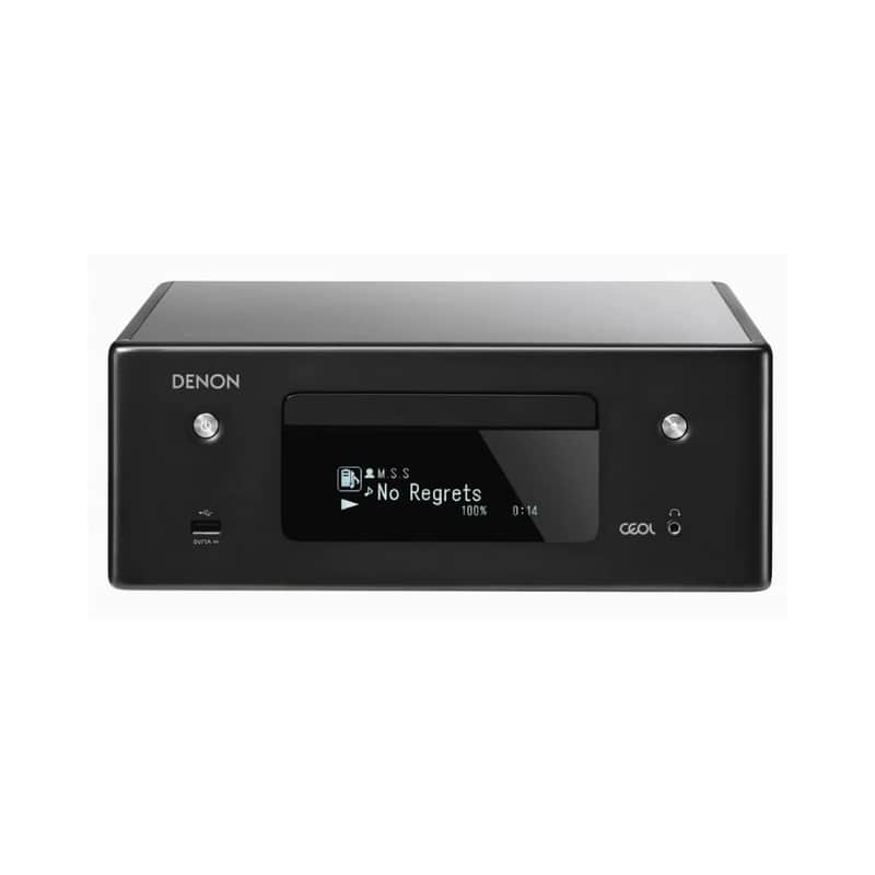 Denon RCD-N10 CD Player 2018 - Present - Black image 1