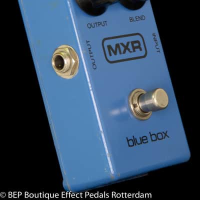 Vintage MXR Blue Box Block Logo 1977 s/n 3-008 140 as used by Jimmy Page, Rowland S Howard - Birthday Party image 2