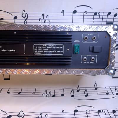 FBT Elettronica Super Guitar 250. Built into homemade box. image 6