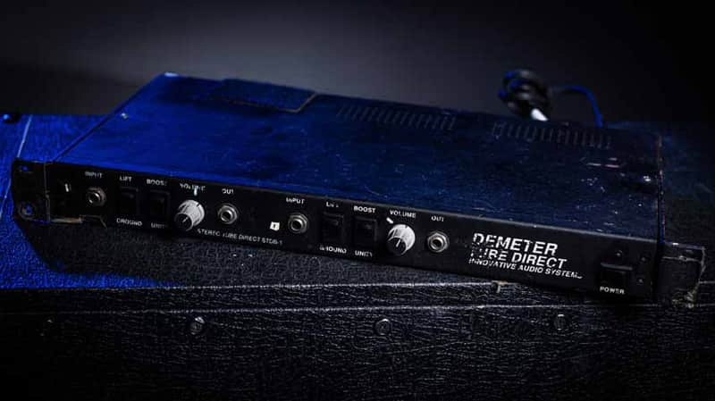 Demeter Tube Direct DI Rackmount Unit ex Steve Howe YES ASIA 1990s - Black image 1