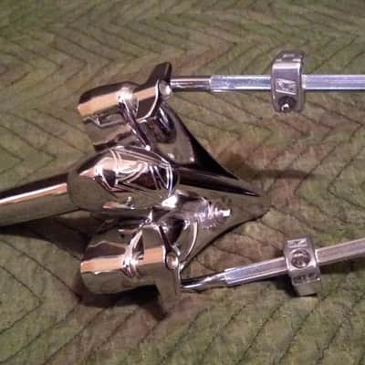 6pc. Tama Silverstar Limited Edition Tamo Ash Set w/ Rack / Red Satin Mahogany image 14
