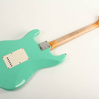 Fender Custom Shop 1959 Stratocaster Journeyman Relic Super Faded Aged Sea Foam Green 3557 image 8