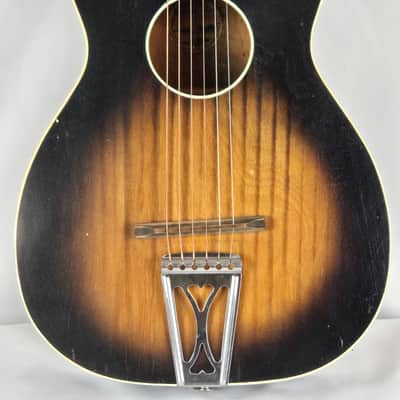 Harmony H929 Stella 1950s - Rebuilt, neck reset, piezo pickup - VIDEO image 2
