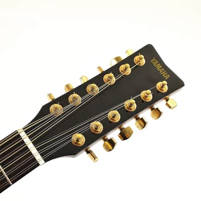 Yamaha DW-7-12 12 String Acoustic Guitar Natural | Reverb