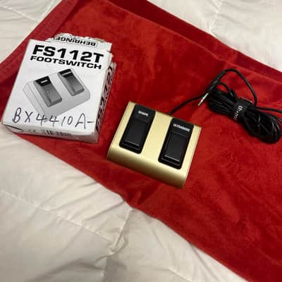 Behringer FS112T Footswitch 2010s - Gold image 2