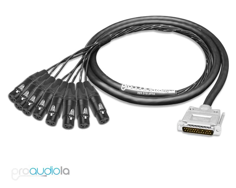 Apogee DA16x Standard Mogami 3162 Digital DB25 | Neutrik Gold XLR-F 6 ft. (Yamaha Pinout) image 1