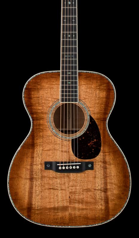 Martin Custom Shop OM-41 Style Exceptional Figured Koa Toasted Burst (Empire Music Spec) #32431 image 1