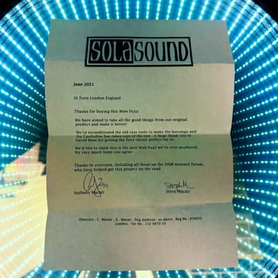 Sola Sound — Wow Fuzz — Wah Fuzz image 5