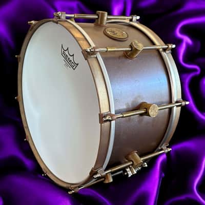 A&F Drum Co. 7x13 Raw Copper Snare 2025 - Raw Copper image 5