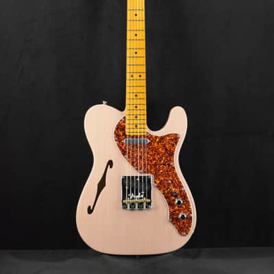 Fender American Professional II Telecaster Thinline Transparent Shell Pink Maple Fingerboard image 2
