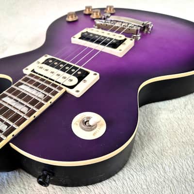 Epiphone Les Paul Classic Worn Violet Purple image 7