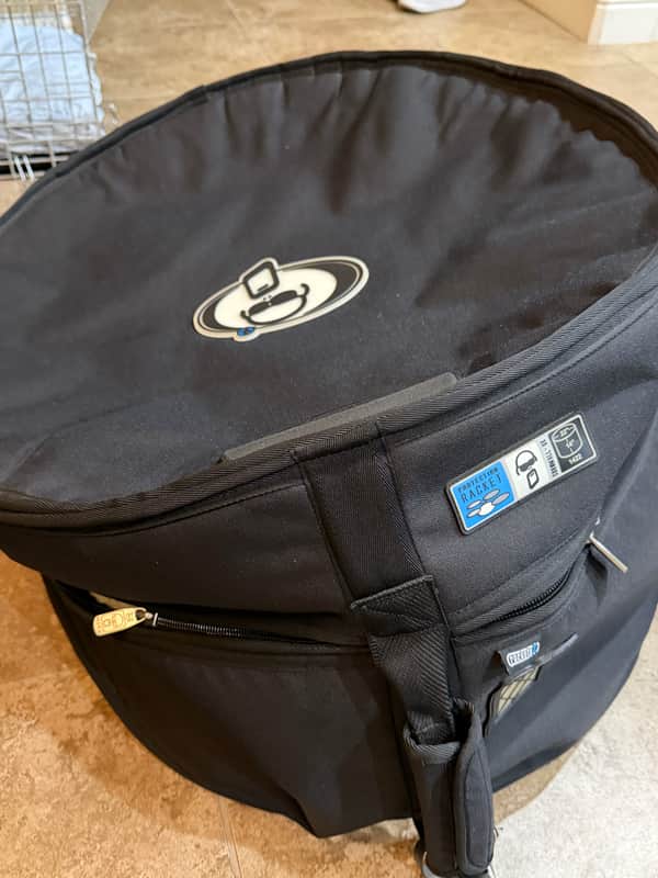 PROTECTION RACKET 22X14" BASS DRUM BAG MODEL #1422 - BLACK image 1