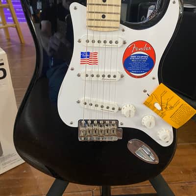 Fender Eric Clapton Artist Series Stratocaster Vintage Noiseless Pickups Black #US22089305 8lbs, 1oz image 10