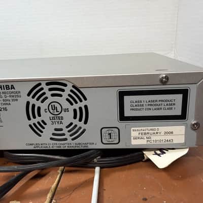 Toshiba D-RW2 DVD Video Recorder D-RW2-S-TU - w Remote Tested On Play AND Record image 11