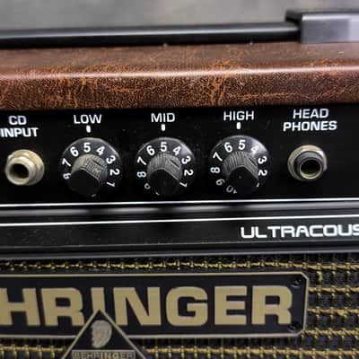 2009 Behringer Ultracoustic AT108 Guitar Amp Combo image 5