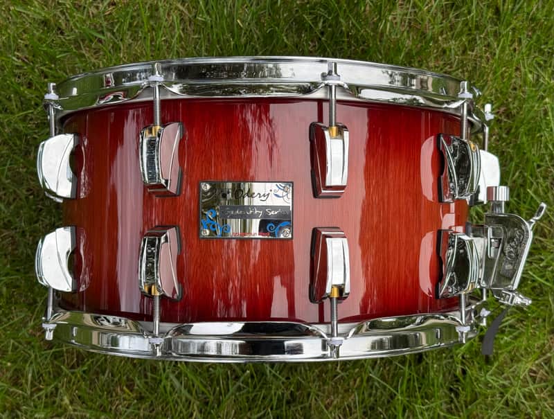 Odery Eyedentity Series 14" × 6.5" Nyatoh Snare Drum – Red River