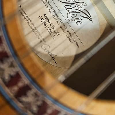 La Patrie/Godin Arena Mahogany CW QIT - Natural Matte image 19