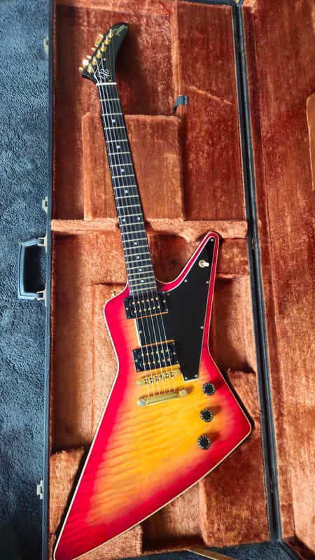 Gibson Explorer E2 CMT 1981 - Cherry Sunburst Bild 1