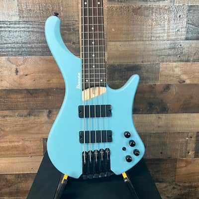 Ibanez Bass Workshop EHB605 5-string Electric Bass Guitar, Purist Blue Matte, FREE SHIP, 939 image 3
