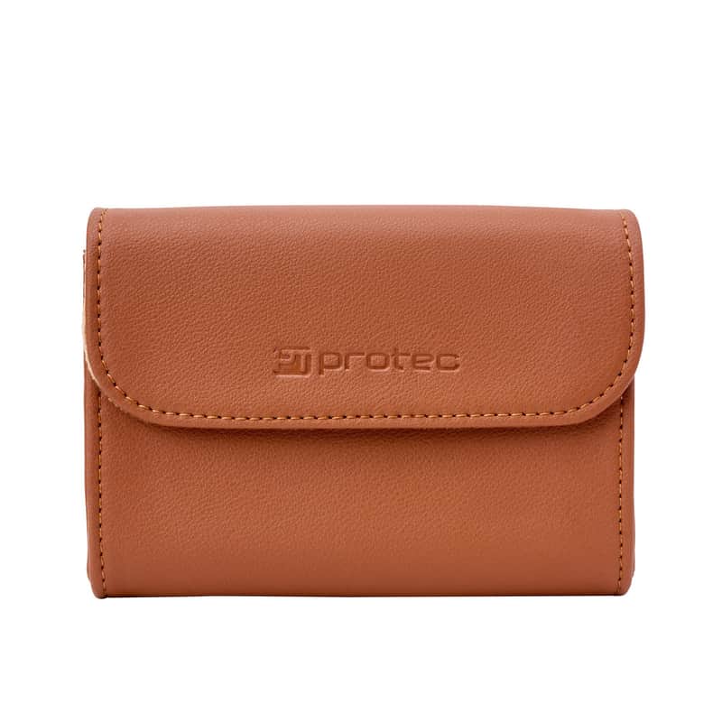 Protec A271CC INGO 4 Piece Trumpet Mouthpiece Pouch - Cocoa Brown image 1
