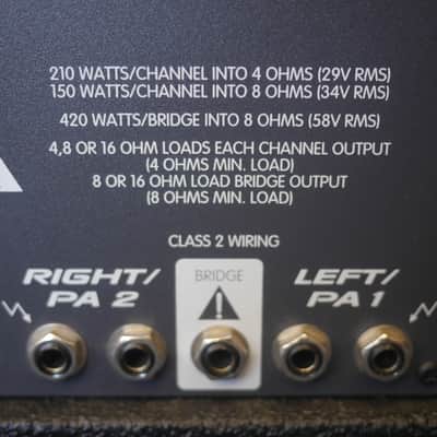 Peavey XR684 Powered Mixer image 6