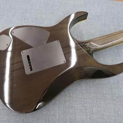 Ibanez SRGT 47 FM thru-neck spot model passive 24F 2003 - Dark Olive Green image 13
