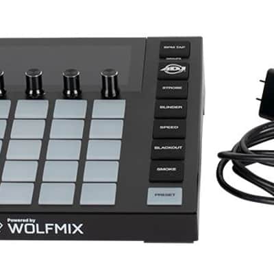 American DJ WMX1 MK2 Wolfmix Powered DMX LED Lighting Controller+Cables ADJ image 3