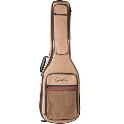 Godin (024124) LGXT Cognac Burst Flame Electric Guitar with Gig Bag (Open Box) image 5