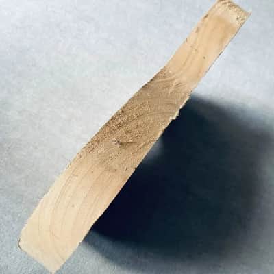 Left Handed Unfinished Basswood Guitar Telecaster Tele Style Body, String Through Bridge image 2
