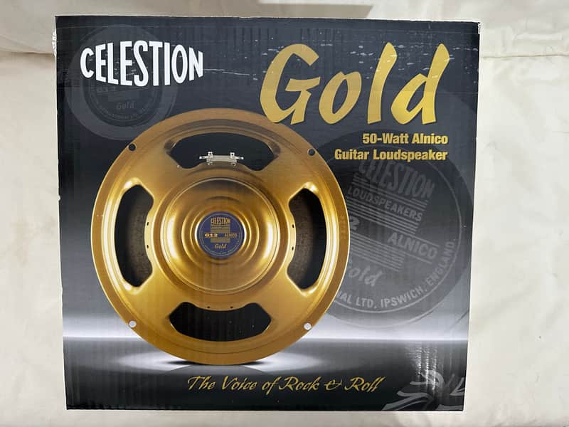 Celestion G12 Alnico Gold 12" 50w 15 Ohm Replacement Speaker
