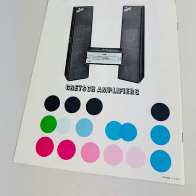 Gretsch Amplifiers Catalog 1968 image 2