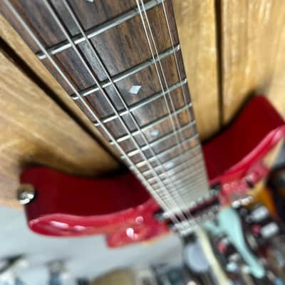 DBZ Barchetta Electric Guitar - Red image 8