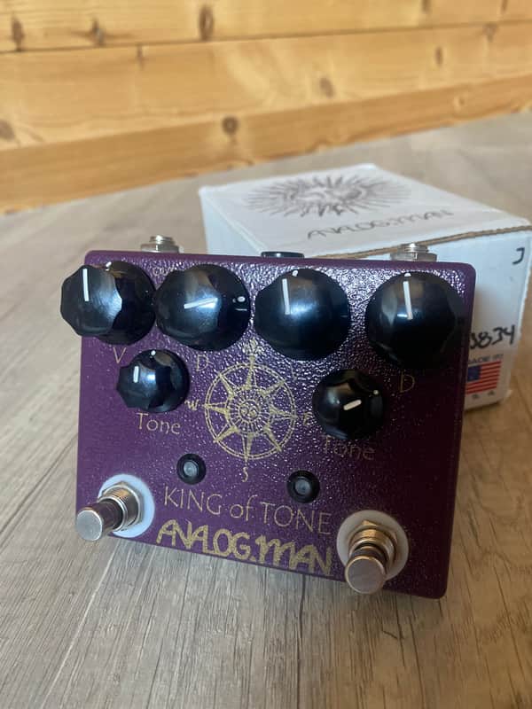 Analogman King of Tone V4 with Red Side High Gain Option 2009 - Present - Graphic image 1