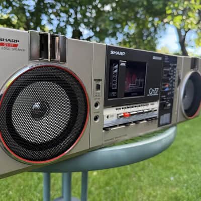 Sharp QT-37 Rare Vintage Mint Collectible Japan Boombox Getto blaster Warranty image 21