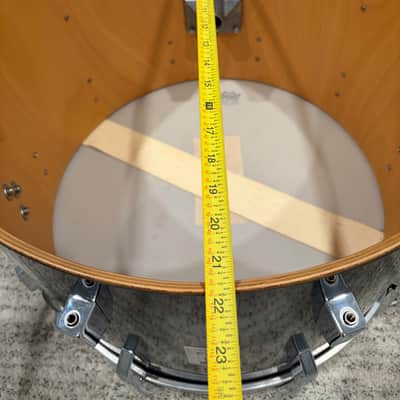Sonor Phonic 22x14” Bass Drum 1987 ONYX Gloss Black - Bobby Christian Estate image 18